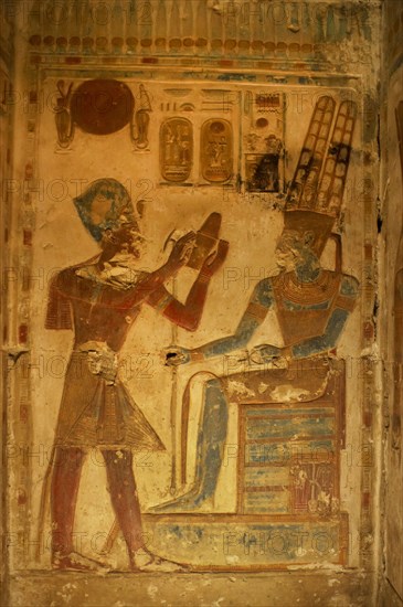 Egypt, Abydos, Temple of Seti I