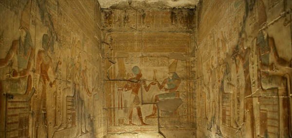 Egypt, Abydos, Temple of Seti I