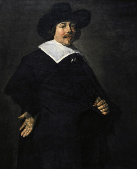 Portrait of a man, ca.1640, by Frans Hals