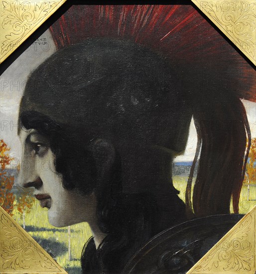 Pallas Athena, 1891, by Franz von Stuck