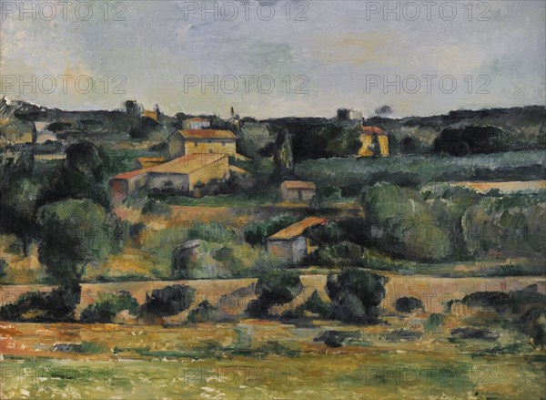 Landscape in the West of Aix-en-Provence, ca.1878, by Paul Cezanne