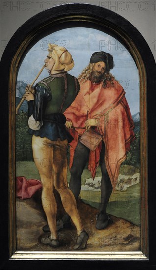 Piper and Drummer, ca.1503-1504, by Albrecht Durer