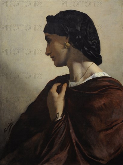 Nanna, 1861, by Anselm Feuerbach