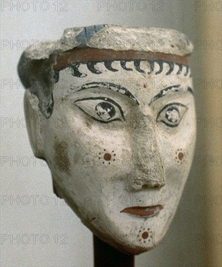 Head of woman