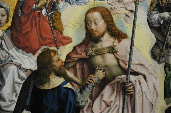 Altarpiece of Saint Thomas, 1495-1500, by Master of the Altarpiece of San Bartholomew