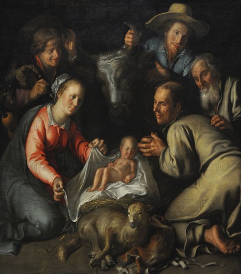 The Adoration of the Shepherds, 1628, by Peter Wtewael