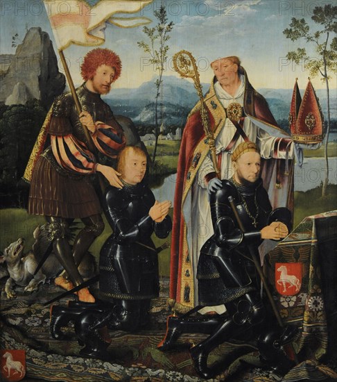 Triptych with the Death of Mary, 1515, by Joos van Cleve