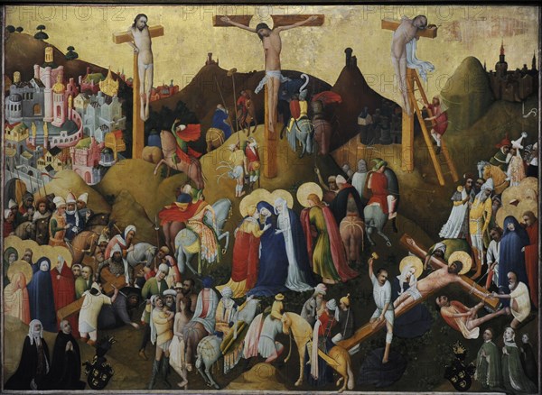 Calvary of the Wasservass Family, 1420-1430, by Master of the Wasservass Calvary