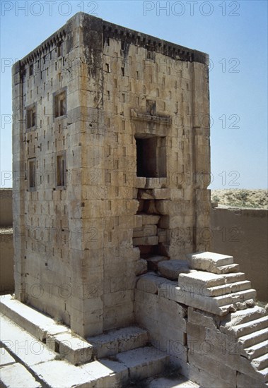 Iran. Naqsh-e Rostam. Kaba Zartosht fire temple