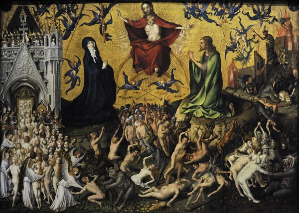 The Last Judgement, ca.1435, by Stefan Lochner