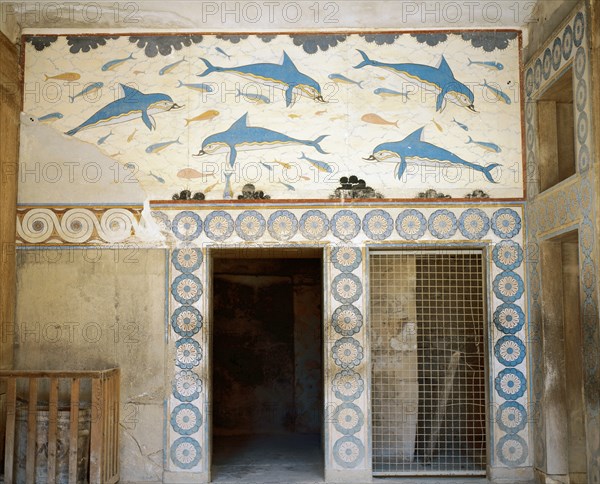 Minoan civilization. Knossos Palace