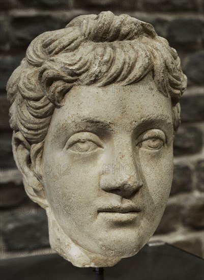 Bust of Roman Emperor Commodus.