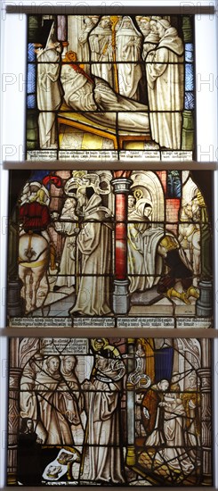 Stained glass. Cistercian Monastery of Altenberg.