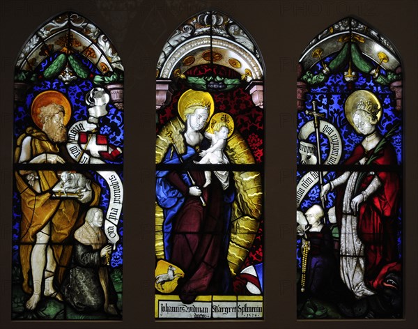 Virgin, St. John the Baptist and St. Margarete.