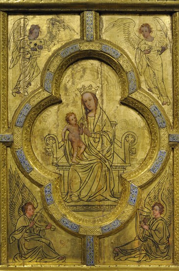 Golden panel from st. Ursula.