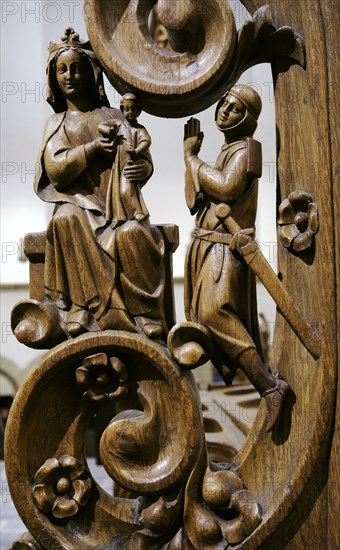 Choir Stalls of the Collegiate Church of St. George.