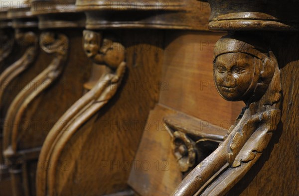 Choir Stalls of the Collegiate Church of St. George.