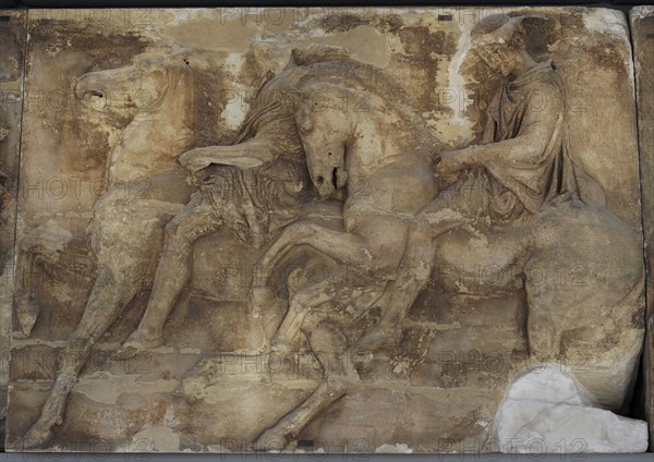 West frieze.