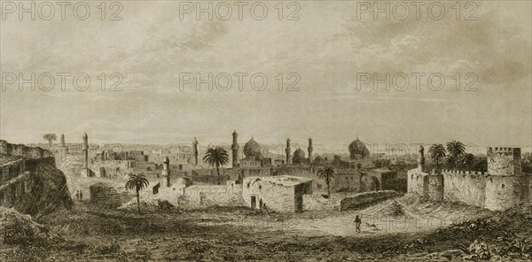 Iraq. Baghdad. Panoramic of the city.