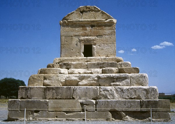 Mausoleum of Cyrus the Great.