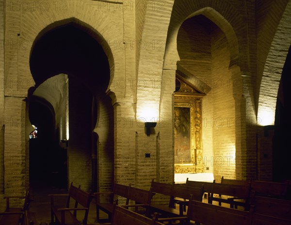 Church of St Bartholomew. Inside view.