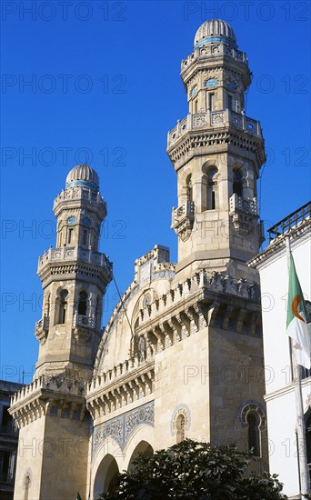 Minarets of the Ketchaoua Mosque.