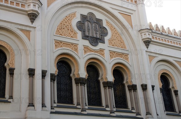 Spanish Synagogue, built in Moorish Revival style.