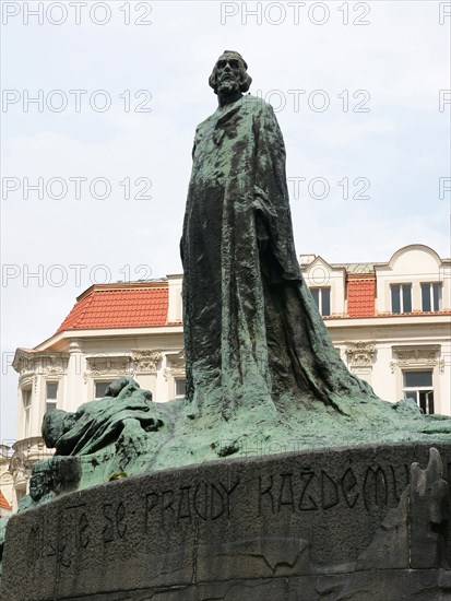 Jan Hus Memorial.