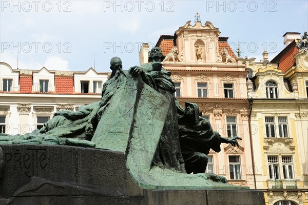 Jan Hus Memorial.