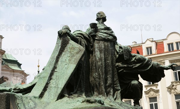 Jan Hus Memorial.