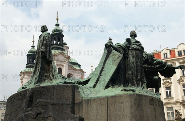 Jan Hus Memorial.
