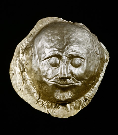 Funerary mask.