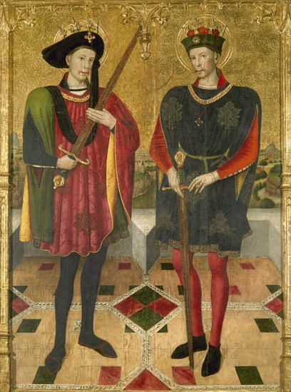 Altarpiece: Saints Abdon and Senen.