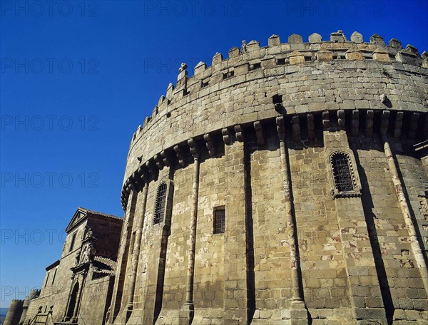 Apse of the Cathedral of St. Salvador.