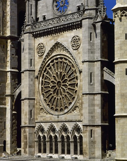 Rose window.