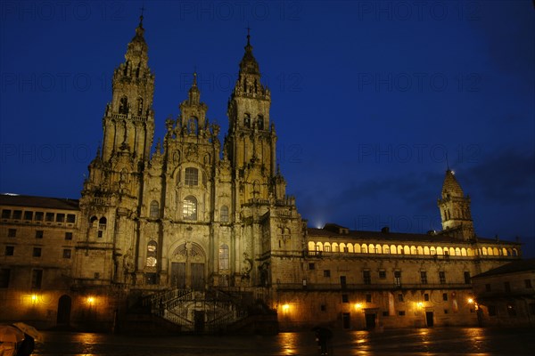 The Obradoiro Facade.