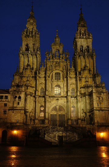 The Obradoiro Facade.