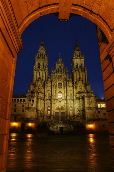 The Obradoiro Facade.