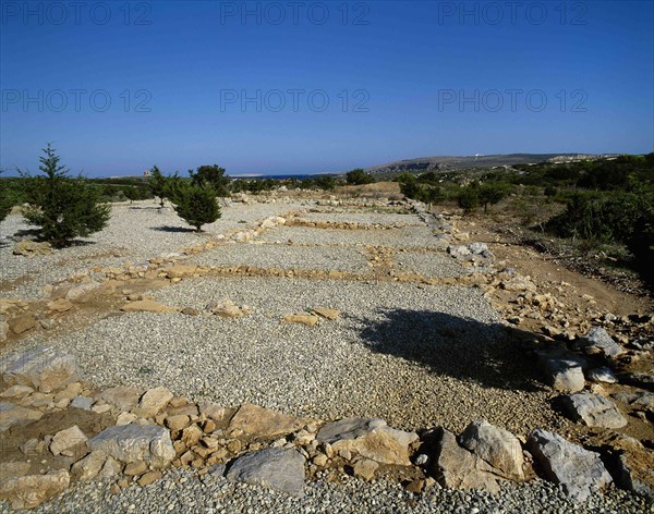 Roman occupation of port of Sanitja. Military camp.