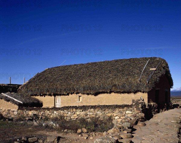 Modern reconstruction of a Celtiberian house.