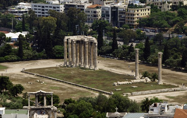 Temple of Olympian Zeus.