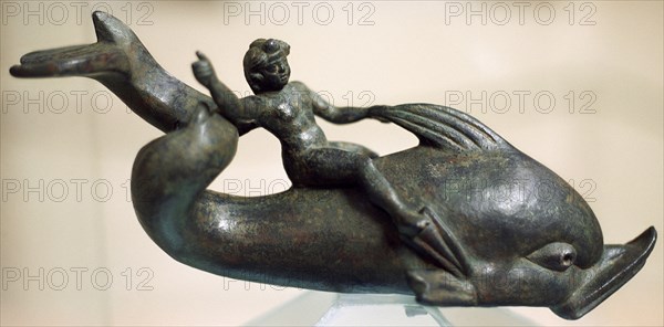 Eros on dolphin