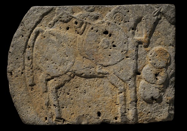 Celtiberian funerary stele of Clunia