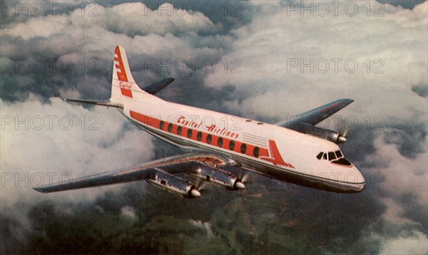 Airplane and Clouds