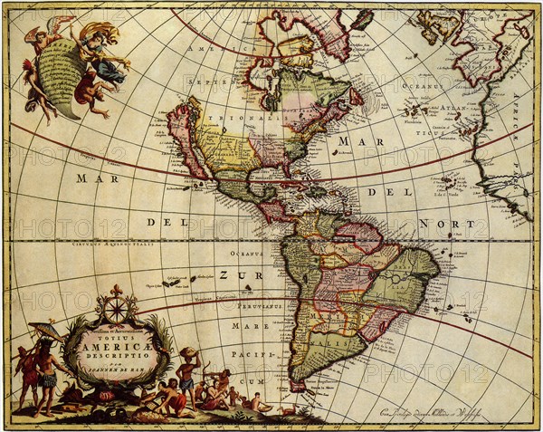 North and South America