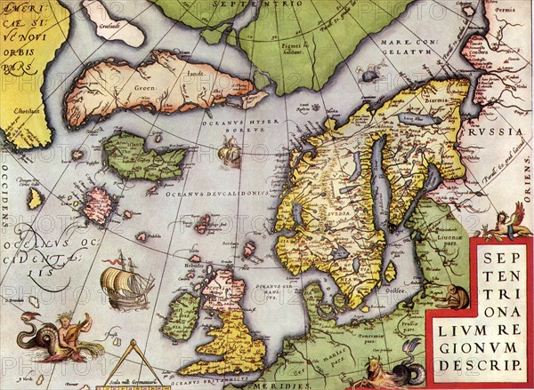 Scandinavia and the North Atlantic,1570