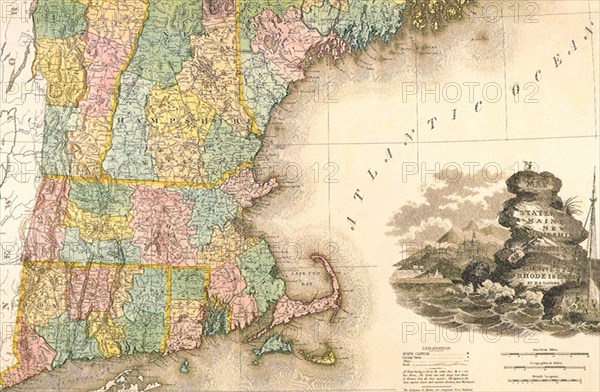 States of Maine, New Hampshire, Vermont, Massachusetts, Conn