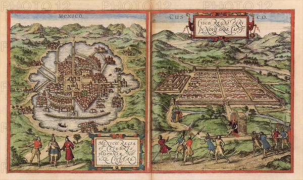 Aztec, Incan Capitals  1528