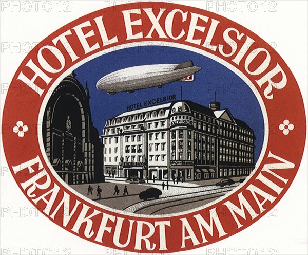 Luggage Label from Frankfurt