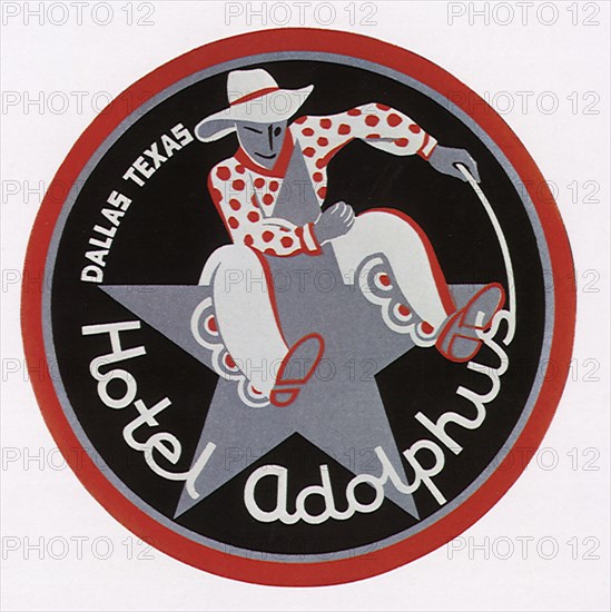 Luggage Label from Dallas
